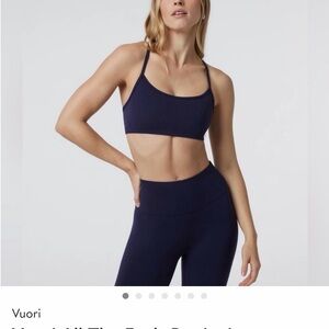 Vuori All the Feels bra in Jet